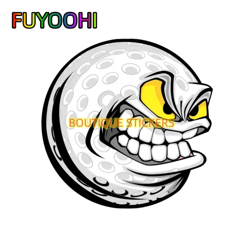 

FUYOOHI Car Stickers GOLF BALL Door Rear Window Cool Waterproof Vinyl Decals Motorcycle Helmet Scooter Fuel Tank Body Decors