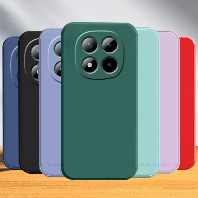 Para redmi nota 15 pro caso capa xiaomi redmi nota 15 pro plus capas silicone líquido original volta tpu macio fundas redmi nota 15