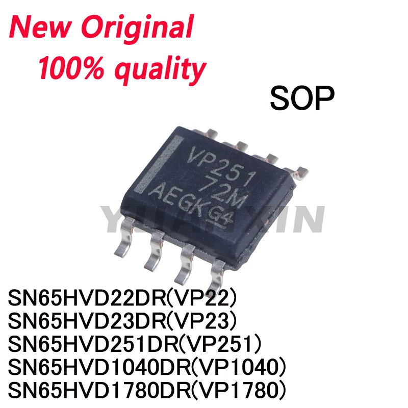 5/PCS New SN65HVD22DR VP22 SN65HVD23DR VP23 SN65HVD251DR VP251 SN65HVD1040DR VP1040 SN65HVD1780DR VP1780 chip In Stock