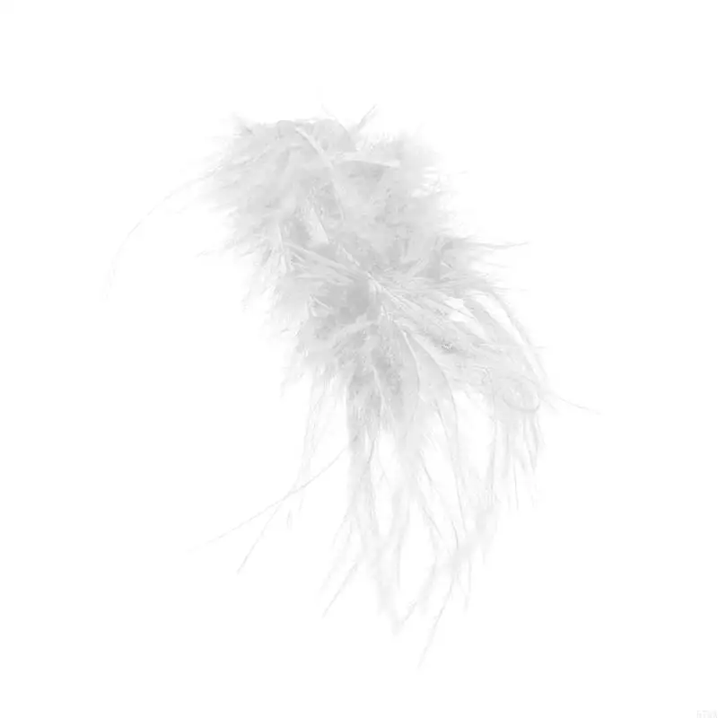 57QA Feathered Hairpiece Hair Clip Charm For Festivals Or Everyday Wear Adds A Touch Of Elegances To Any Outfit