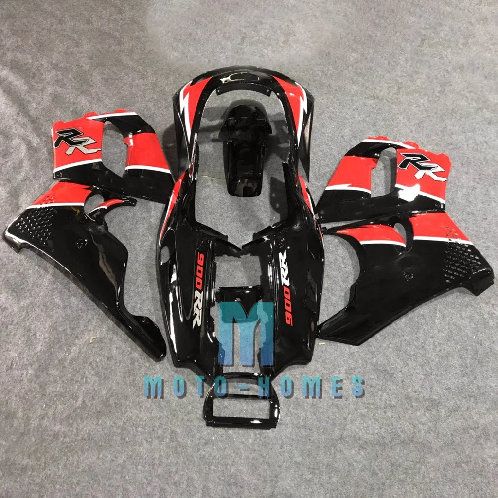 CBR900RR 893 1996 1997 Motorcycle Fairing Set for CBR 900RR 96 97 Black Red Road Racing ABS Plastic Body Rebuild Bike