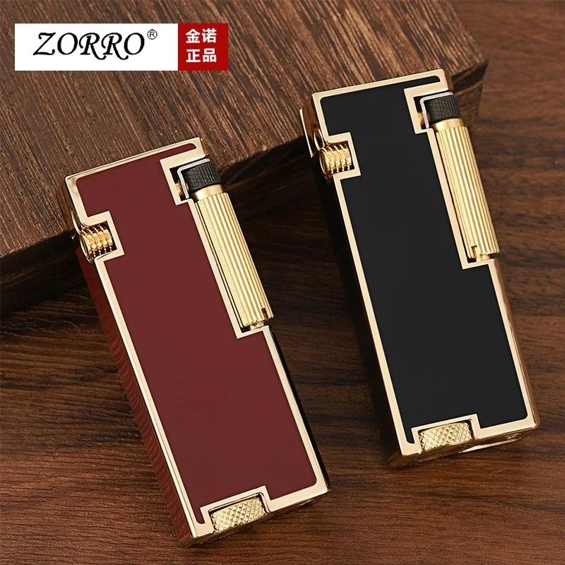 

Classic quality ultra-thin jumper press side slip narrow version oil lighter holiday gift smoking accessories gadget