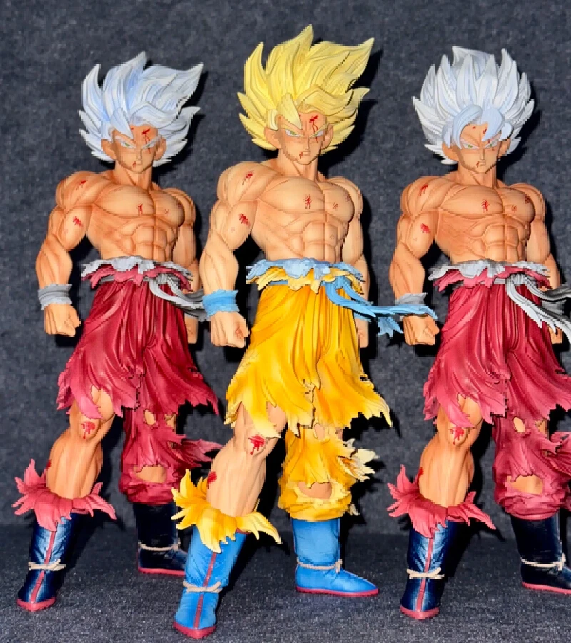 

Dragon Ball Z JT Studio 29cm First Super Saiyan 2.0 Goku Statue - Weekly Shonen Jump Colorway Collectible Figure Set