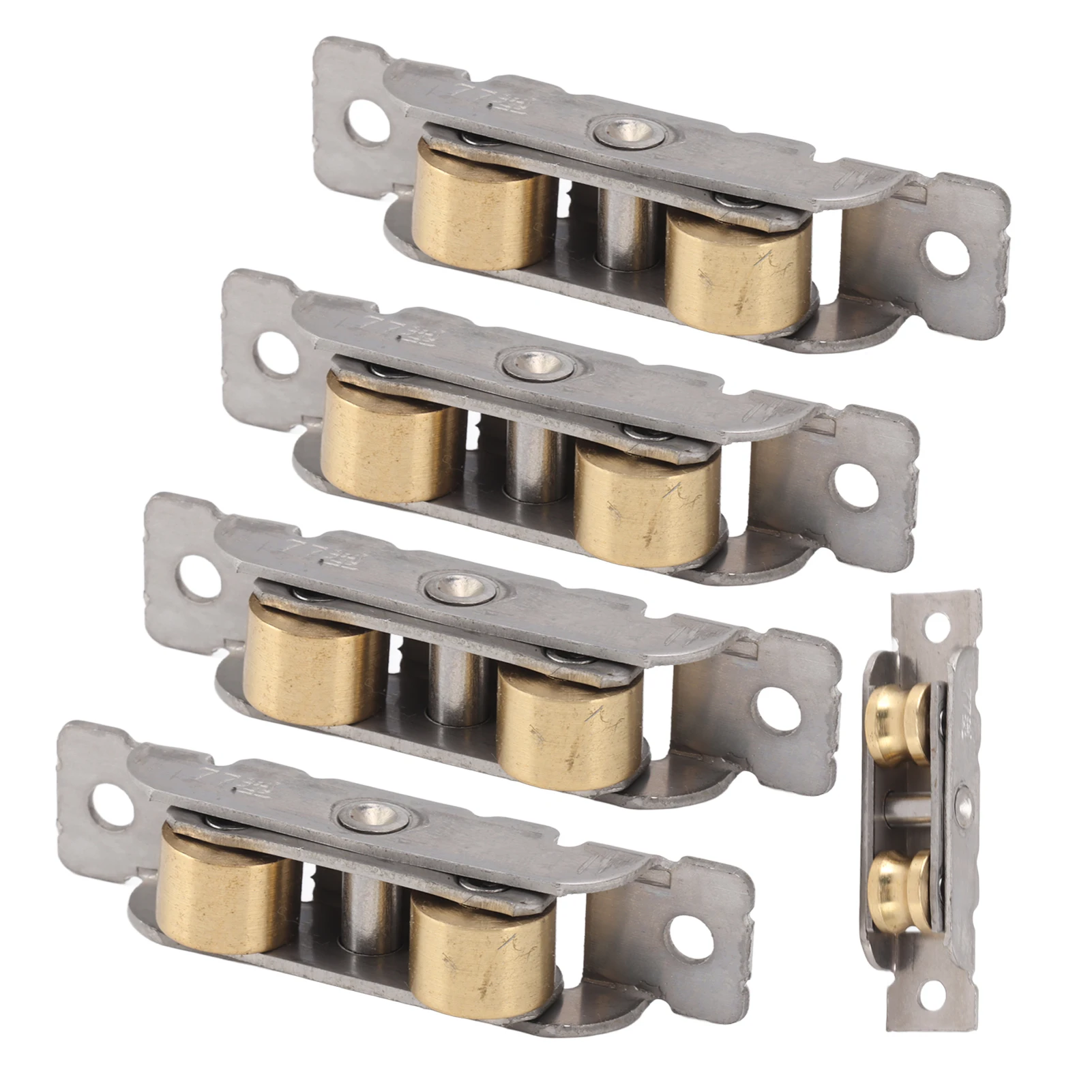 4PCS Sliding Door Roller Assembly Type 77 Bearing Erosion Resistance Sliding Patio Door Roller Assembly for Glass Door Window