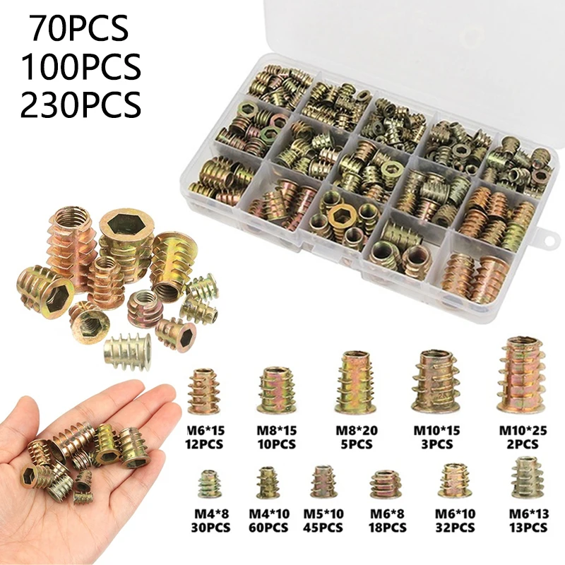 230PCS Assorted Nut… - image