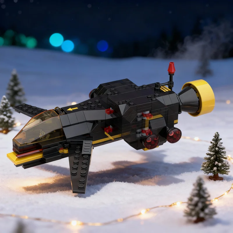 Kids Toys Quad - 102 elementy MOC Blacktron Renegade Quad