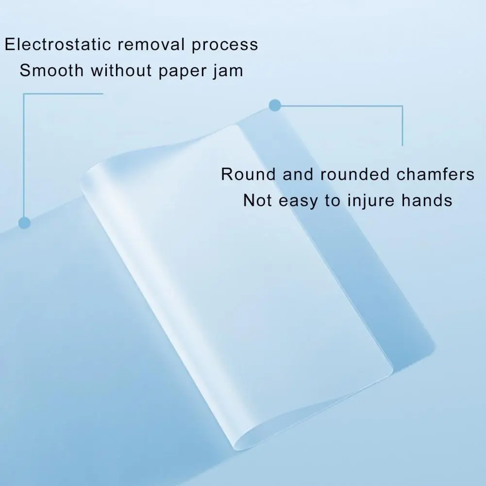 Bolsas de laminación para calendario, 100 piezas, tamaño A4, hojas de laminación, resistentes a los arañazos, impermeables, para fotos de certificados