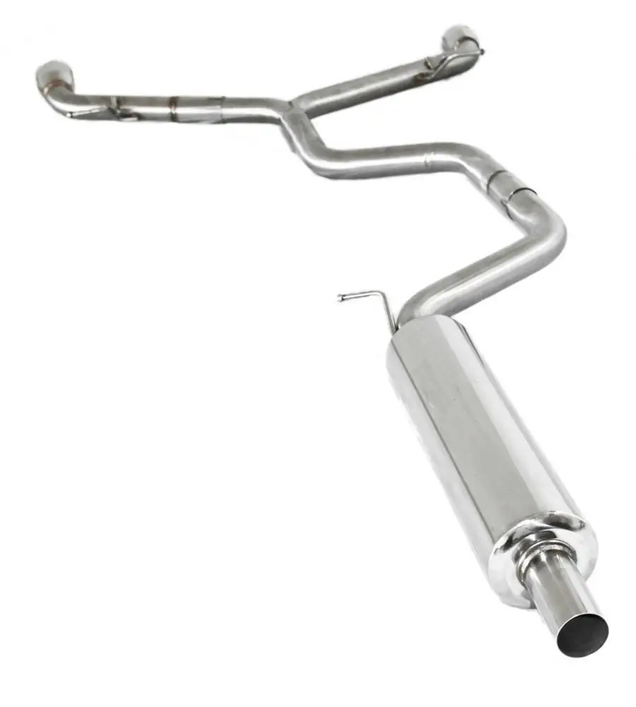 SS Dual Cat Back Exhaust Fits for V*W GOLF GTI MK7 15-17 2.0T