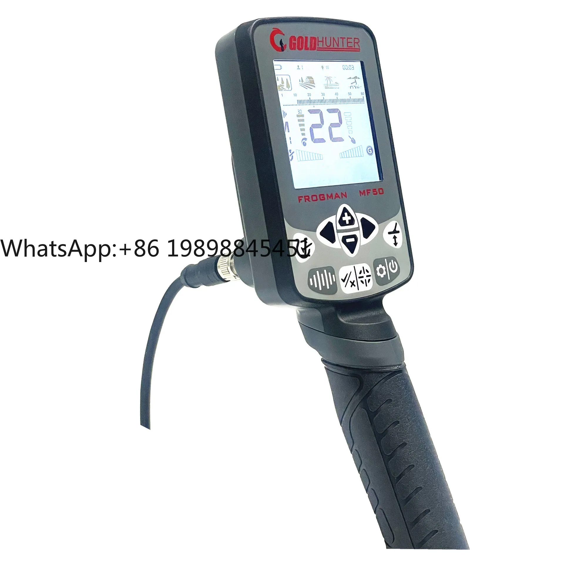 

multi-frequency metal detector Outdoor detection treasure hunt Gold detector