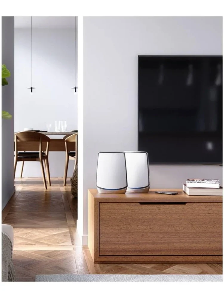 Fast Shipping.Orbi Whole Home Tri-band WiFi 6 Mesh Network System (RBK852) – Router With 1 Satellite Extender -Security Features