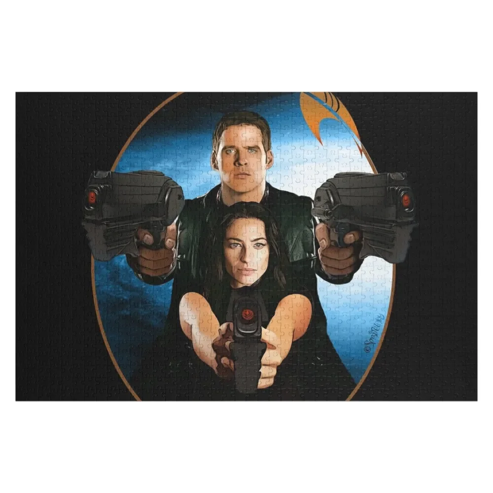 John & Aeryn Jigsaw Puzzle Adult Wooden Personalized Toys Works Of Art Puzzle