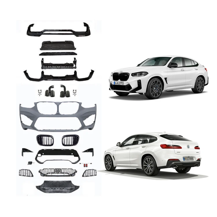 

Car Body Kits Front Bumper Face Kits Spare Parts Car Upgrade For BMW G02 to X4M 2020-IN