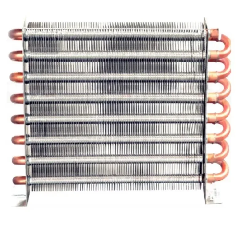 Copper tube aluminum fin heat exchanger condenser coil Air/water-cooled freezer Aluminum sink Fin radiator refrigeration system