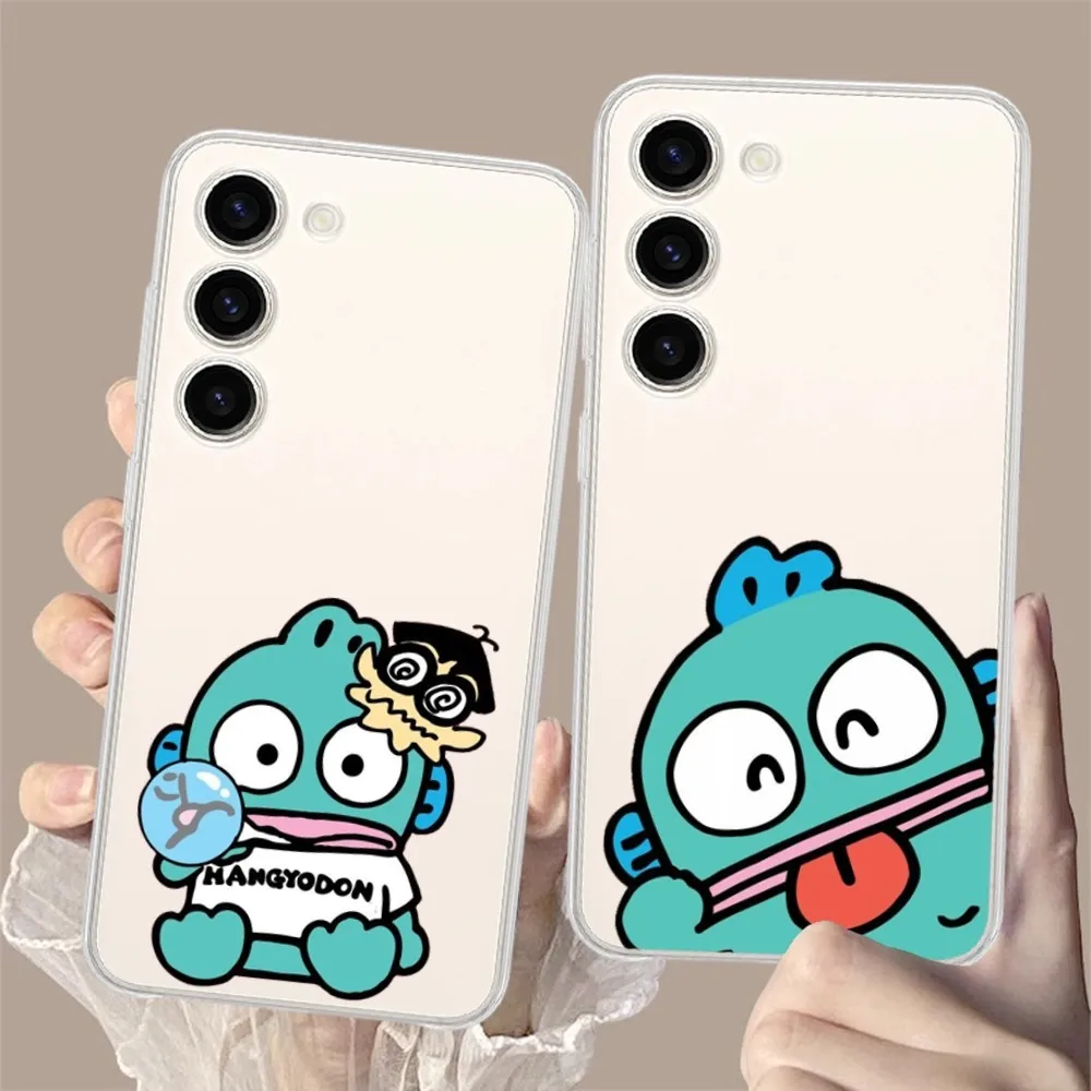 Cartoon H-Hangyodons Phone Case for Samsung Galaxy S8 8S G950F G950 A91 A80 A73 5G A72