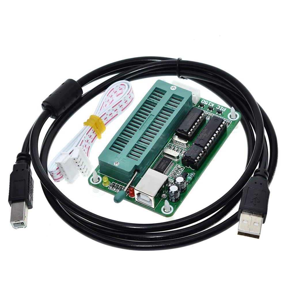 1/2/5SET K150 Programmer Module PIC Microcontroller USB Automatic Programming + ICSP Cable