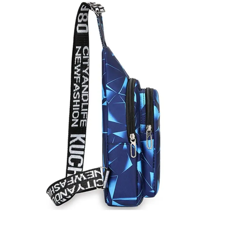 Casual Chest Bag Shoulder Crossbody Bag Male Anti Theft Multifunction Bags Man Sports Travel Pack