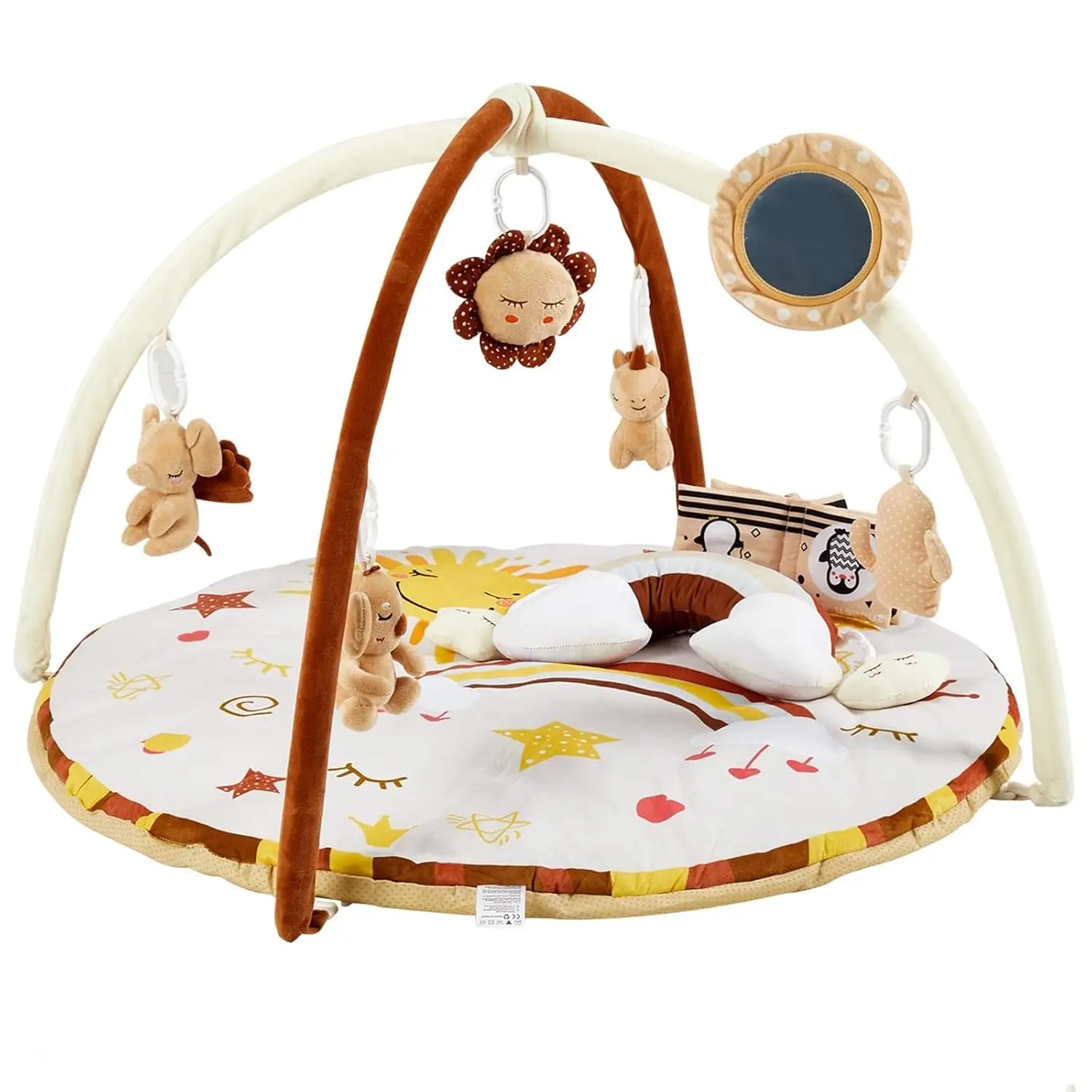 Baby-Spielmatte Baby-Aktivitätscenter Kinder-Puzzlematte Spielteppich Weicher Teppich für Neugeborene und Kleinkinder