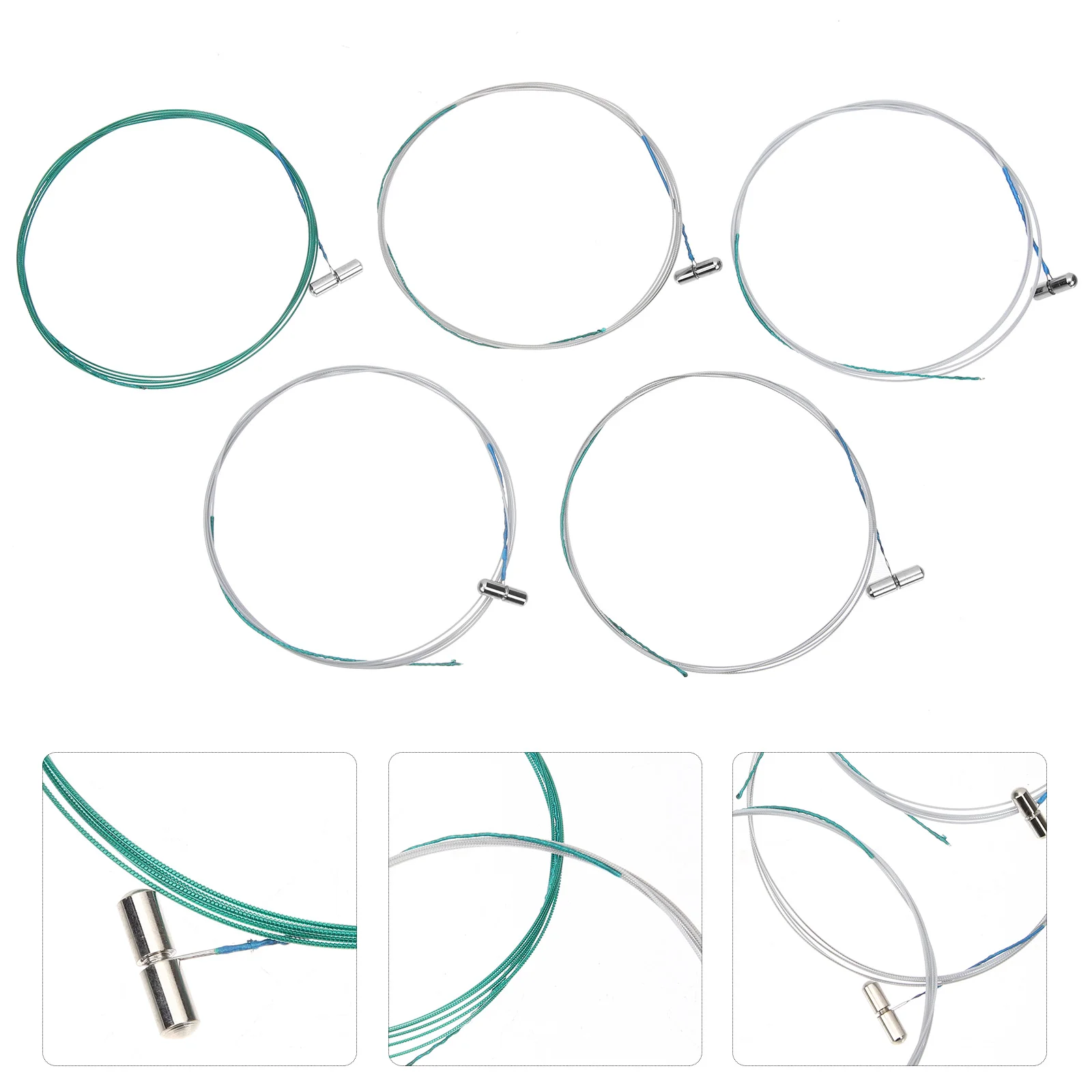 

10pcs Strings Set Metal Professional Replacement Strings For Chinese Durable Clear Sound Strong Resonant String Accessories