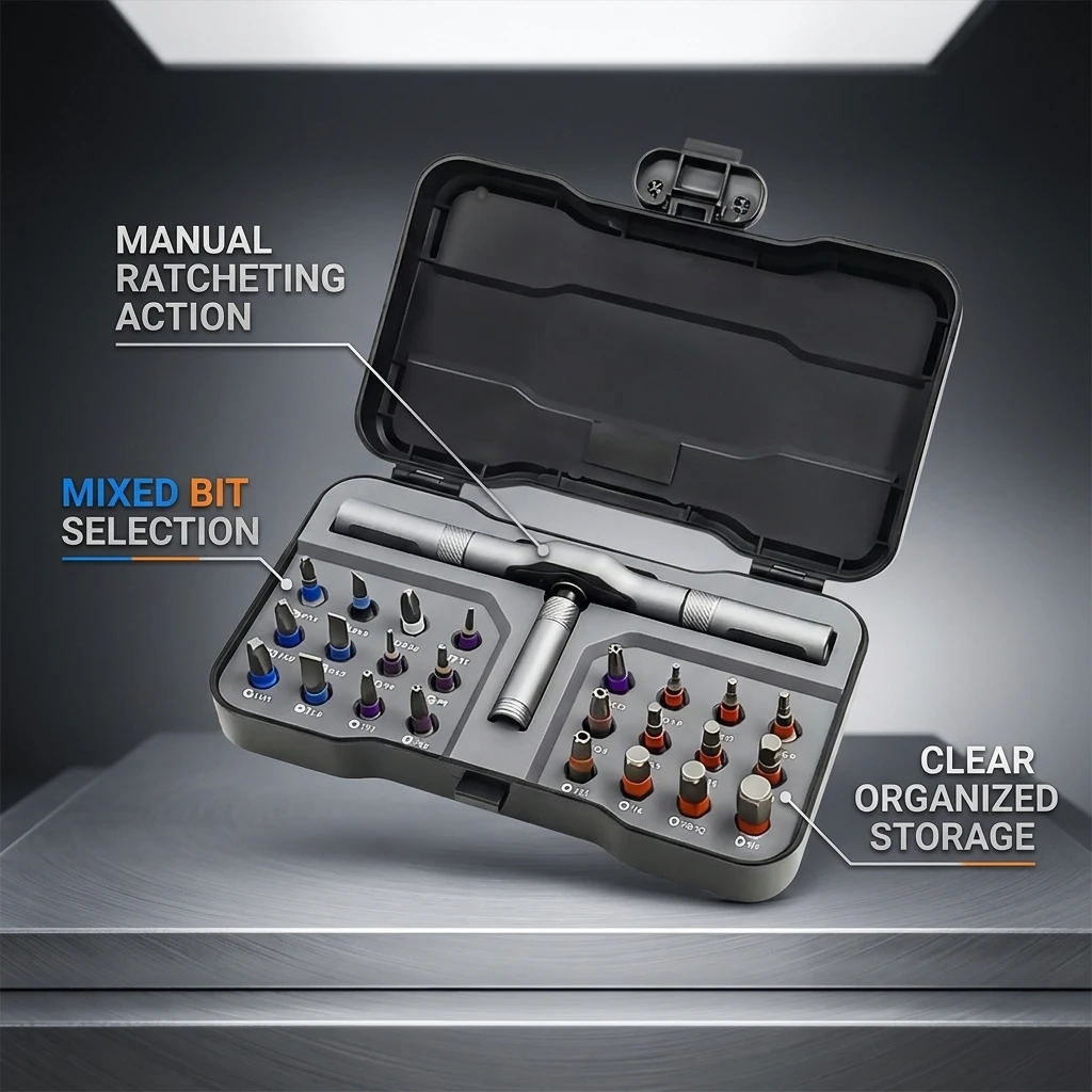 24-in-1 ratelsleutel schroeven - Screwdriver Set Precision recensie en prijs