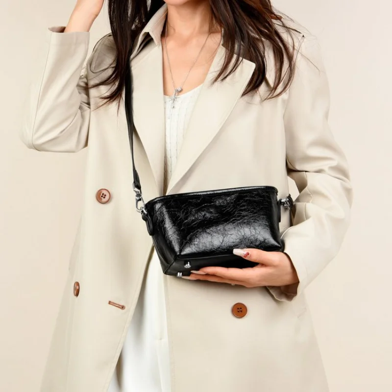 

Популярная женская сумка через плечо, кожаная сумка через плечо, стиль-мессенджер, элегантный люксовый бренд от известного дизайнера