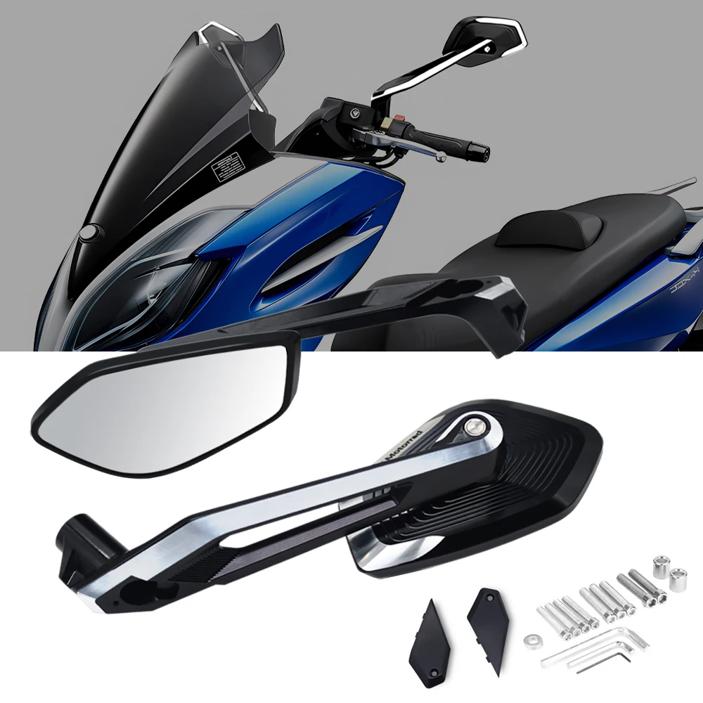 

For KXCT 300i 125i 125 300 K-XCT 300 300i ABS KXCT 125 125i 2013-2023 Adventure Motorcycle Accessories Side Rear View Mirror
