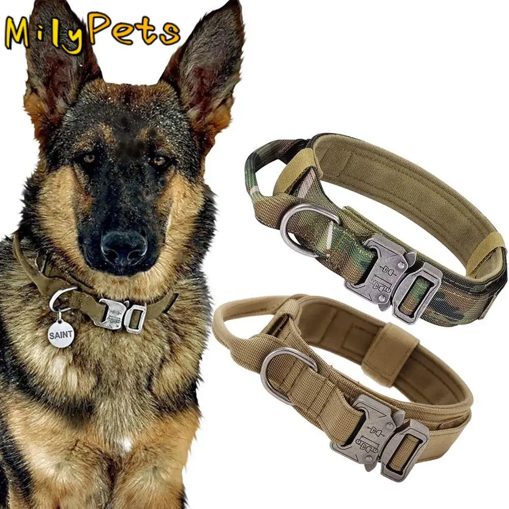 

for Medium Dog Padded Large Dog Collar with Buckle Pet Accessories Dog Collar Dog Supplies Dog Collar
