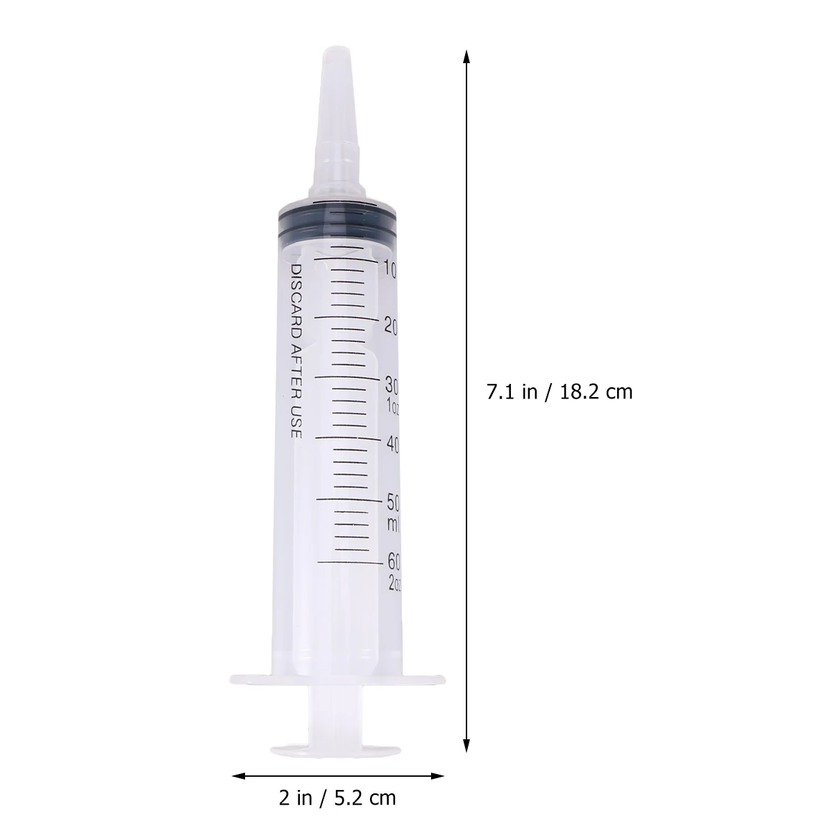 

25 Pcs Syringe Feeder Dispensing Injection DIY Project Tool 60ml Enema Precise Multiple Uses