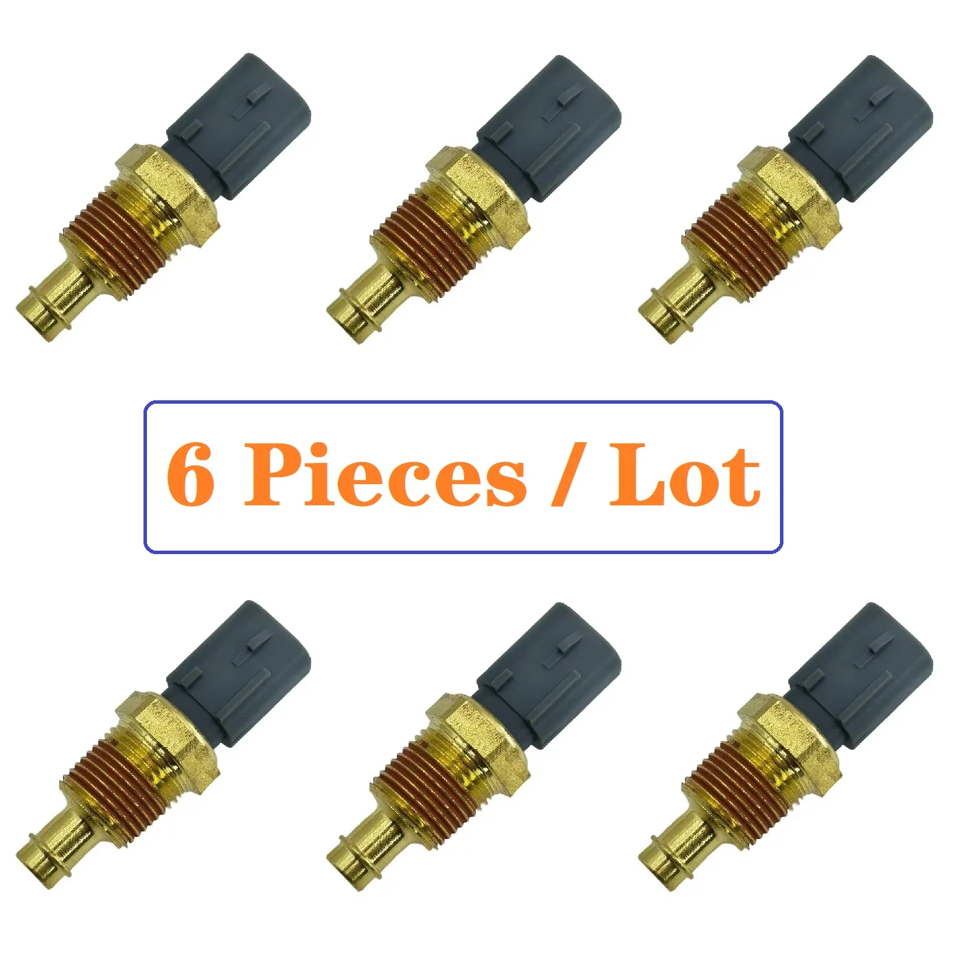 1/2/4/6 Pcs Engine Coolant Temperature Sensor for Chrysler Dodge Jeep Ram 03-19 OE# 5149096AB, 05149096AB, 05149077AB, 5149077AB