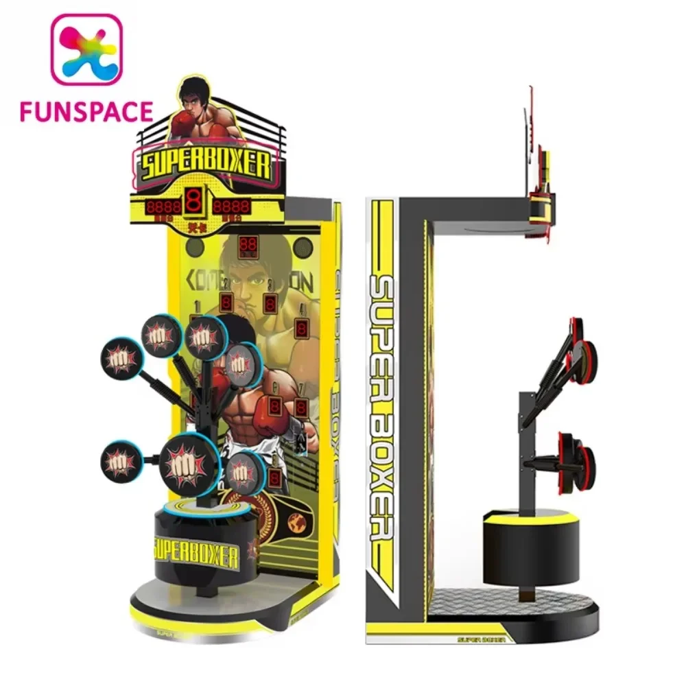 Coin Operated Indoor Boxing Machine Punching and Scoring Game Machine Boxing Sports Game Machine