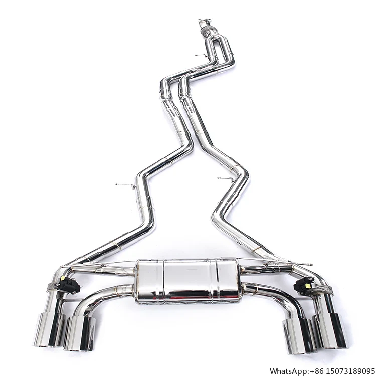 

Выхлопная система Cat-Back из нержавеющей стали с электронным клапаном и глушителем для BMW M2/M2C F87 3.0T 2017 года