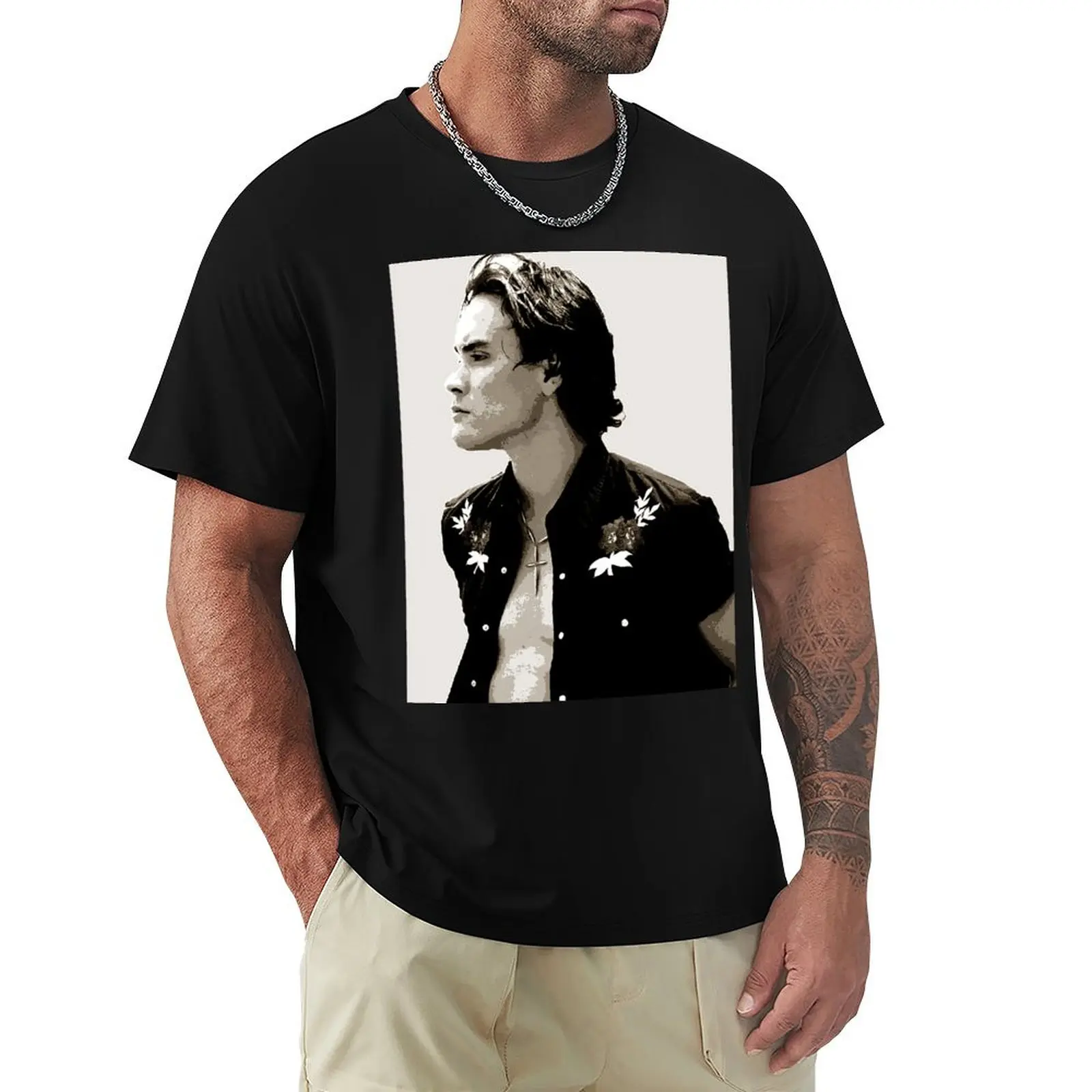 

Brandon Lee T-Shirt Breathable Lightweight Summer Top