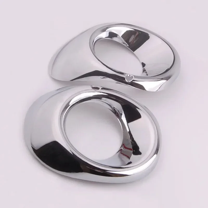 

For Mitsubishi Outlander 2013 -2015 ABS Chrome Front Fog Light Fog Lamp Cover Trim Protector Decoration Car accessories