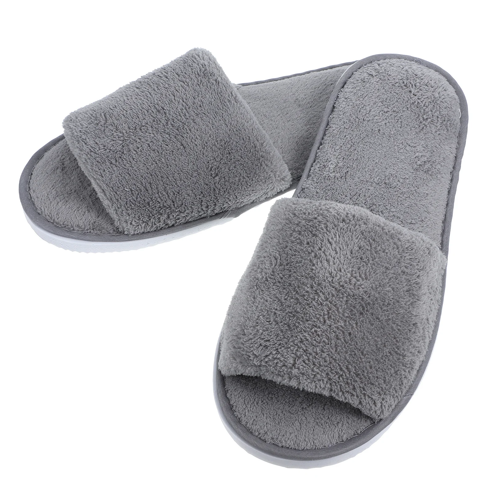 

Anti Slip Slippers Closed Toe Disposable Indoor Warm Shoes For Home Hotel Spa Travel Lightweight Non Slip Slippers