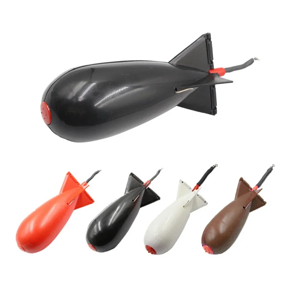 Carp Fishing Rockets Bomb Spomb Fishing Tackle Rocket Feeder Float Attract Container Nesting Device Fishing Tackle Tools