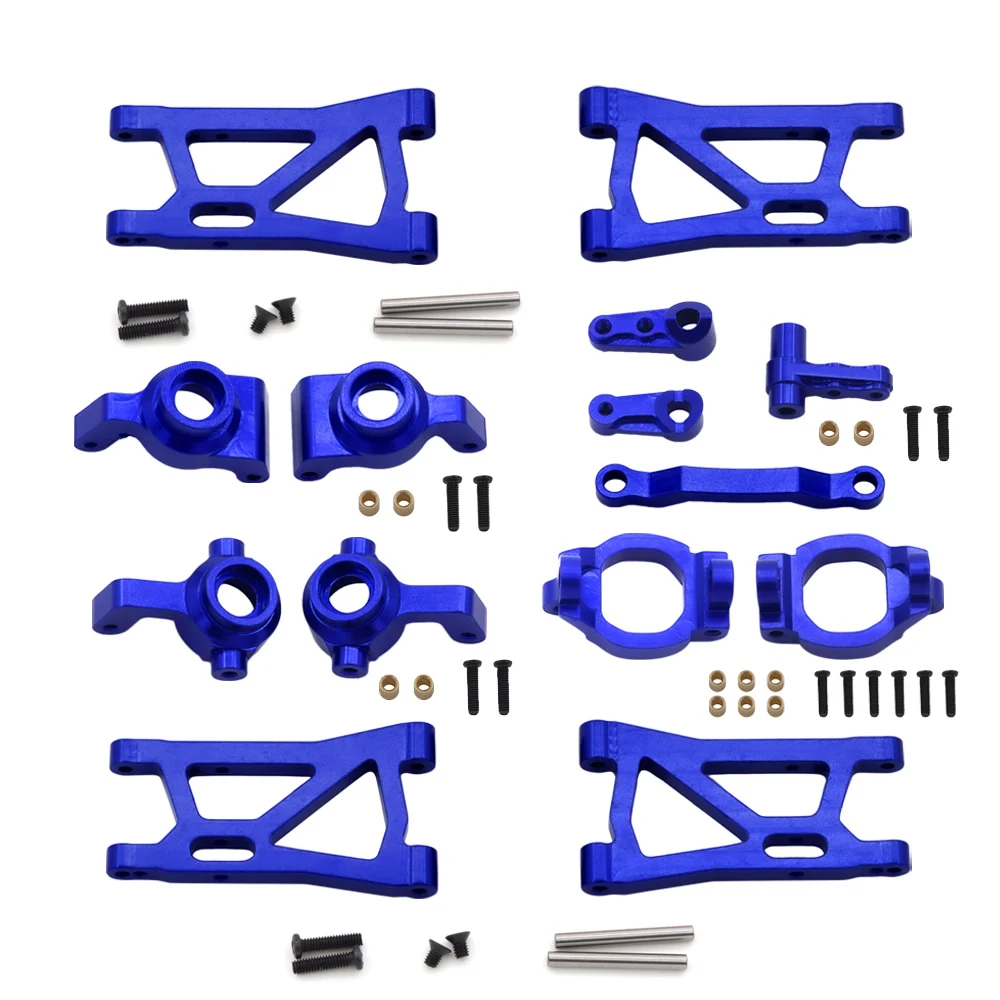 Metal Upgrade Parts Swing Arm Axle Mount C Base Steering Group Cup For 1/16 Buggy Remo Hobby Smax 1631 1635 1651 1655 RC Car