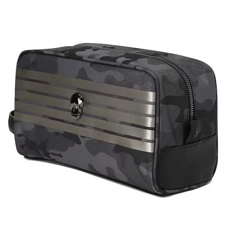 New High Quality Golf Storage Bag High end Magnetic Switch Metal Skull Head 27*11.5*18