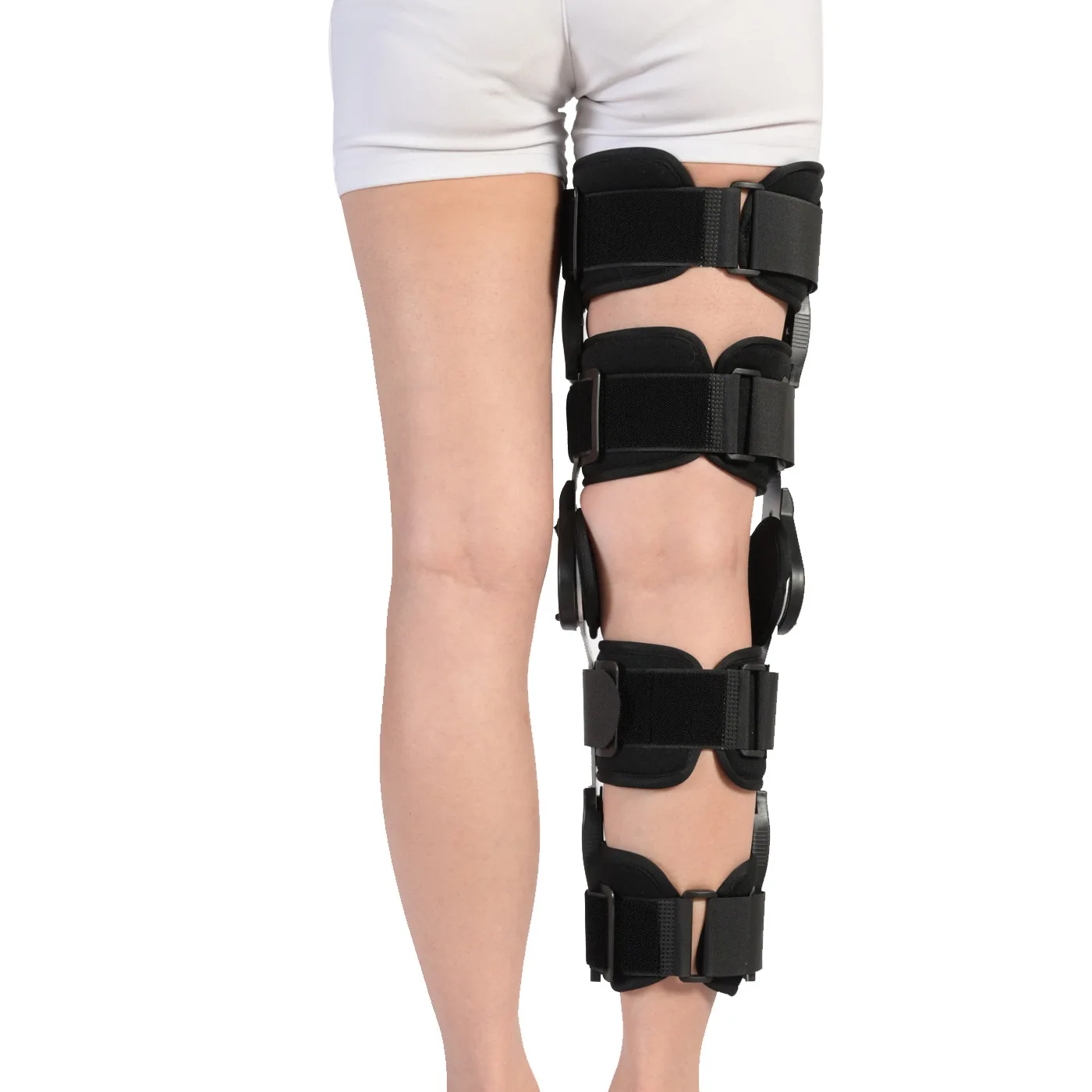 New model Orthopedic Support Stabilizer After Surgery Adjustable Hinged ROM Knee Brace For Recovery ACL MCL & PCL Injury Medical