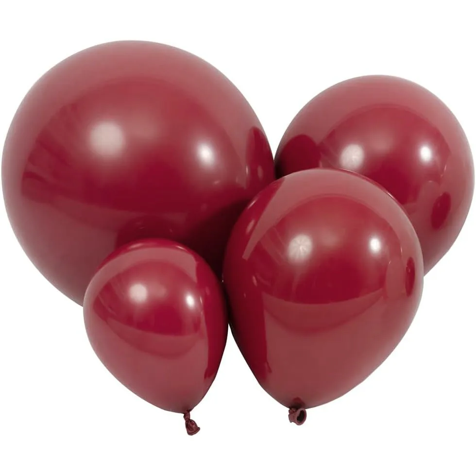 5/10/12/18 pouces ballons bordeaux vin rubis rouge ballons en Latex de mariage pour la saint valentin dĂ©cor de fĂȘte de noĂ«l Globos Ă Air Ă hĂ©lium