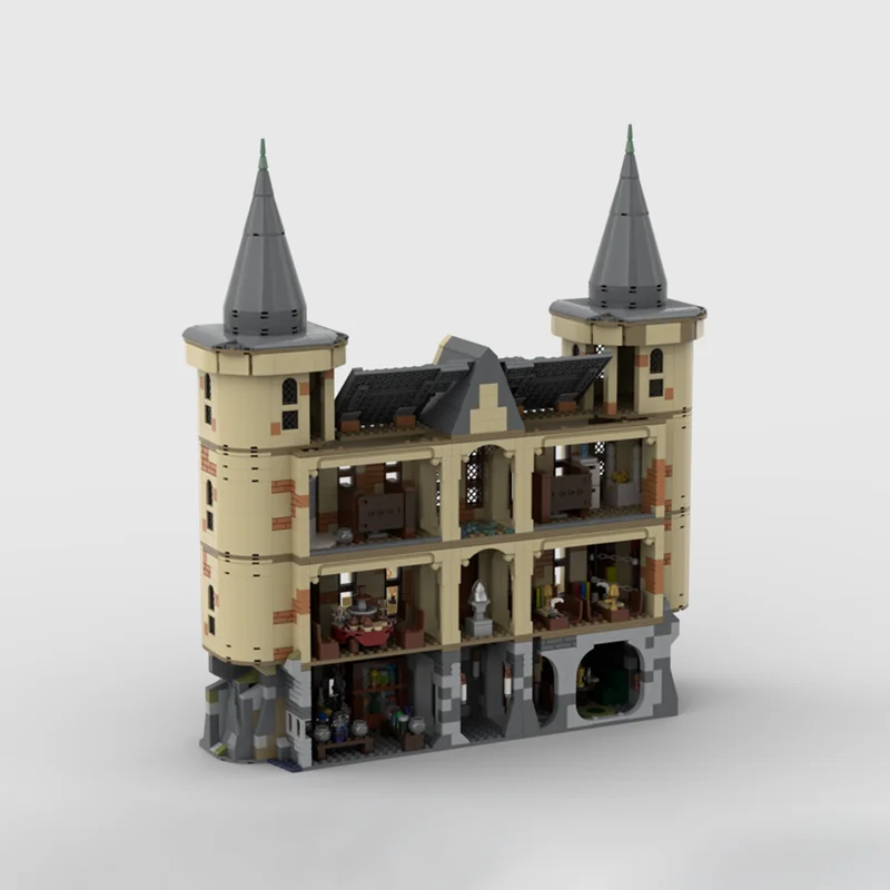 Beliebte Film Modell Moc Bausteine Modulare Seite Eingang Modell Technologie Blöcke Weihnachten DIY Spielzeug Bau Geschenke