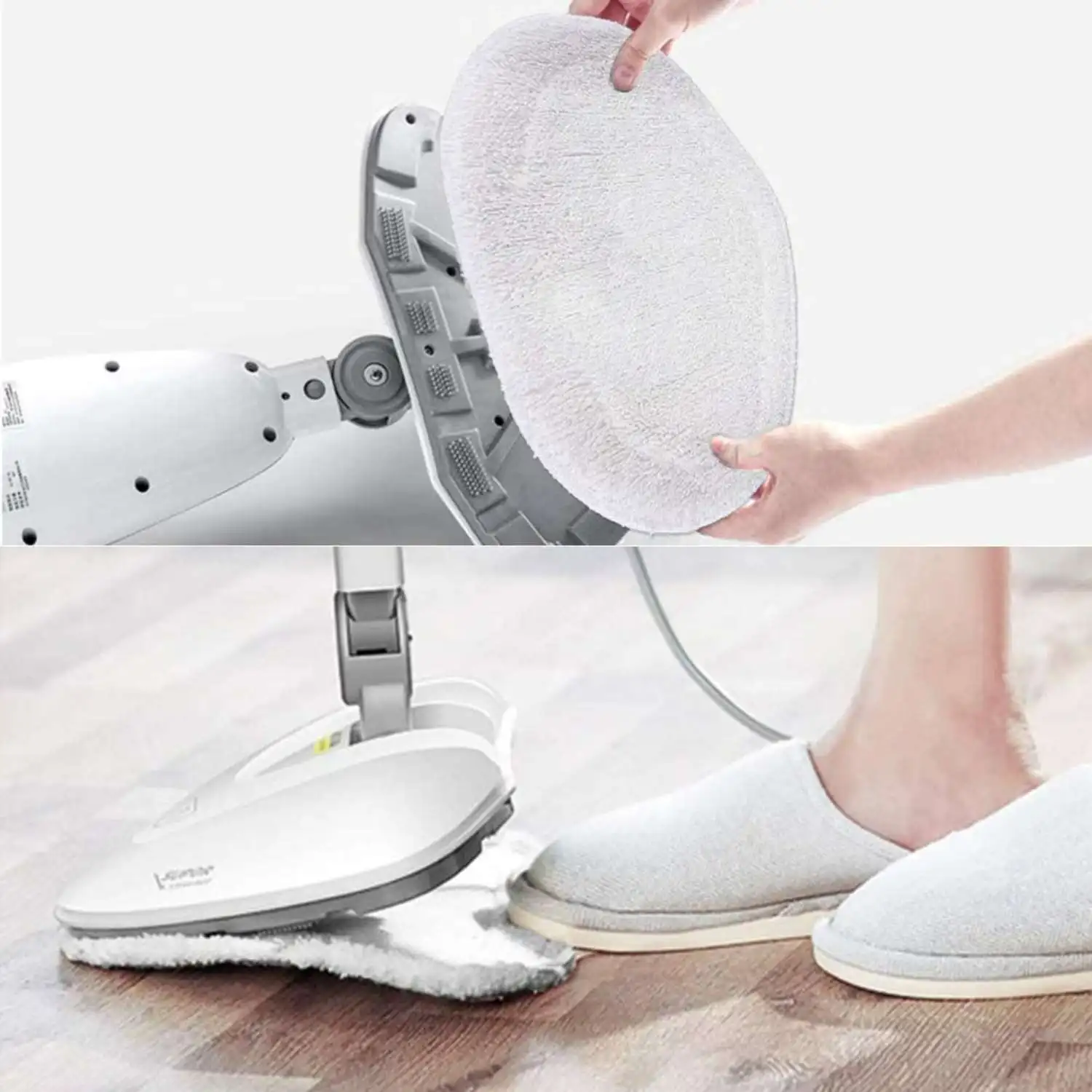 Steam Cleaner Cloths for Polti Vaporetto Smart 35_Mop, Smart 40_Mop, Smart 100, SV400_Hygiene, SV400_DOUBLE, PAEU0332