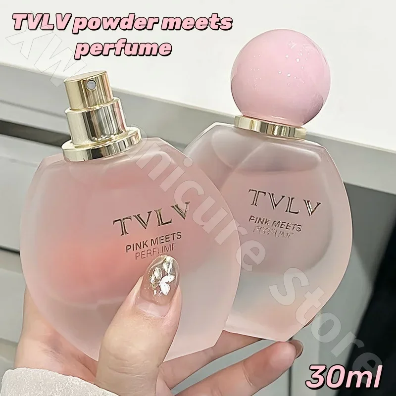 TVLV Pink Girl Perfume Fragrância duradoura Aroma leve fresco Flor Sabor de frutas 30ml