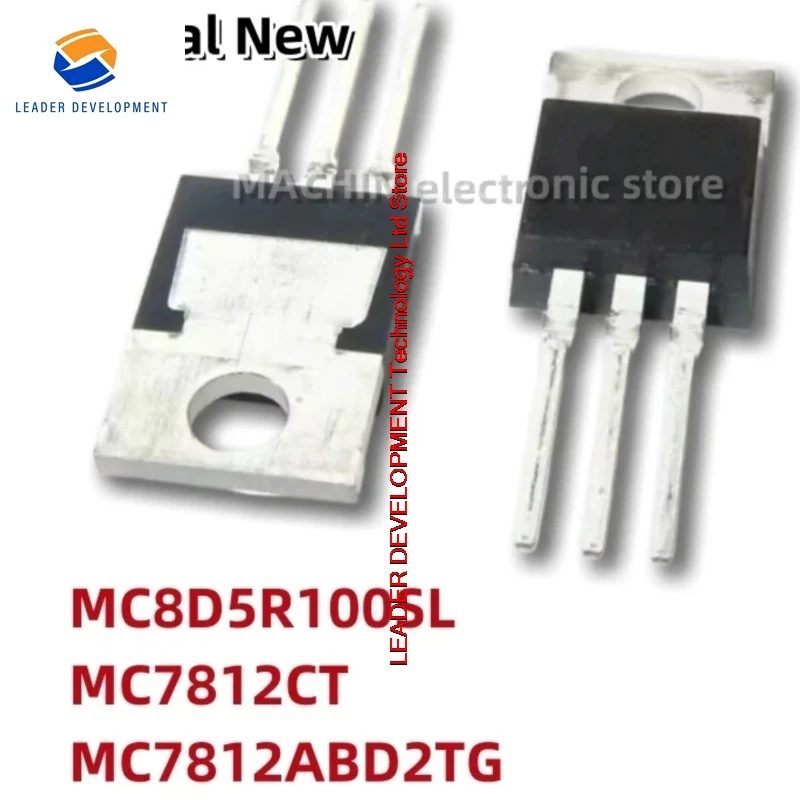 1 Buah MC8D5R100SL MC7812CT MC7812ABD2TG TO220 MOS FET TO-220 Asli Baru
