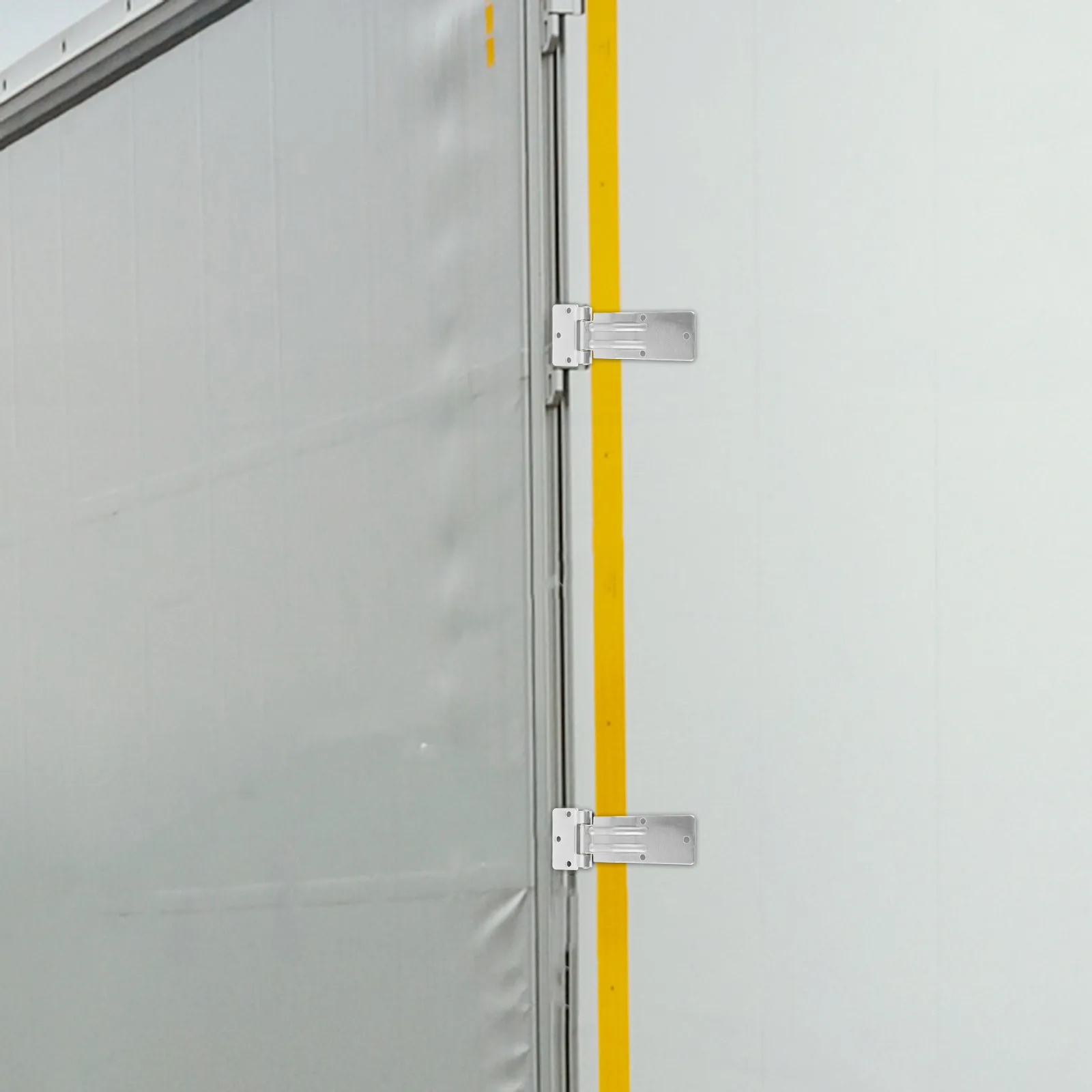 

Усиленные петли для транспортных фургонов 210 мм, серебристые, металлические, для коммерческих рефрижераторов, для боковых дверей, складная фурнитура, повышенная прочность