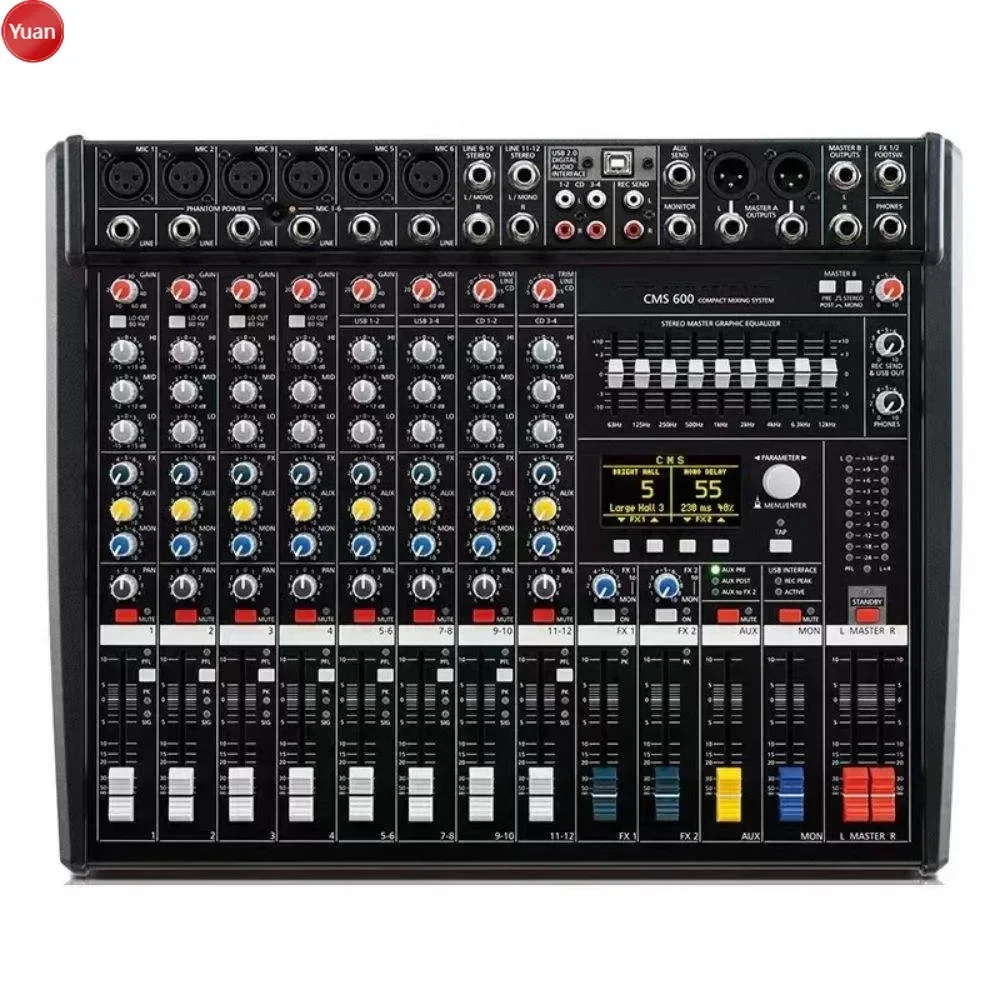 CMS 600-3 Digital Audio Mixer Dual 99 Dsp Top Quality Germany CMS 600-3/1000-3/1600-3/2200-3 Digital Mixing/recording Console