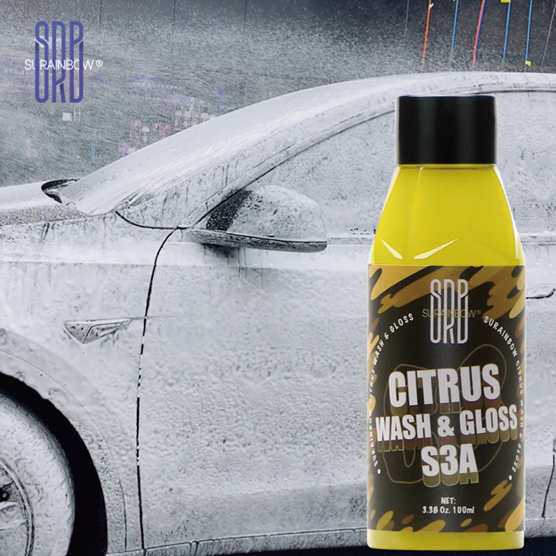 Citrus Wash & Gloss Foaming Car Wash Soap (Works with Foam Cannons, Guns or Bucket Washes) For Cars, Trucks, Motorcycles, RVs