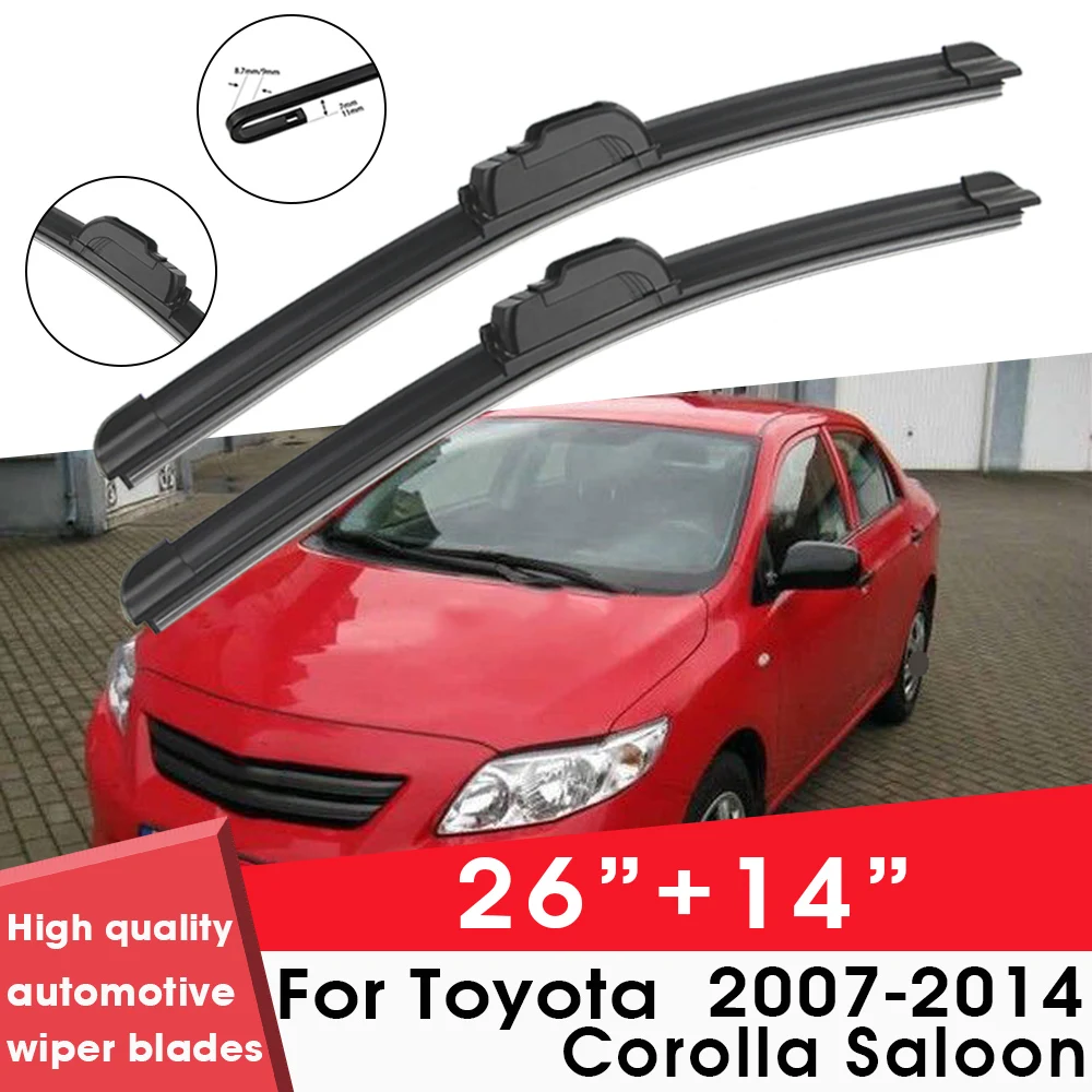 Car Wiper Blade Blades For Toyota Corolla Saloon 2007-2014 26