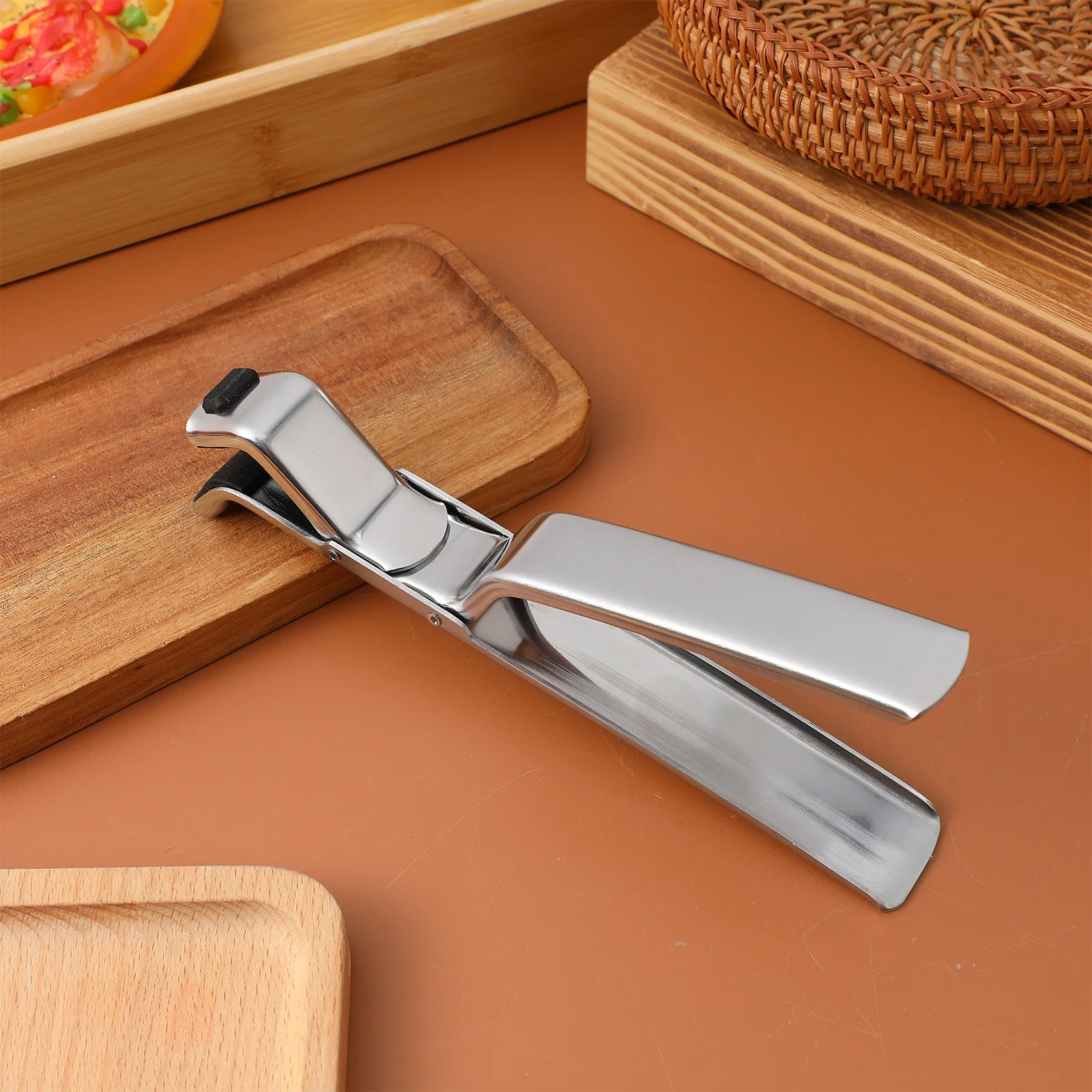 

Stainless Steel Bowl Clip Anti-Scalding Hot Bowl Holder Household Plate Lifter Gripper Microwave Dish Clamp Portable Nonslip