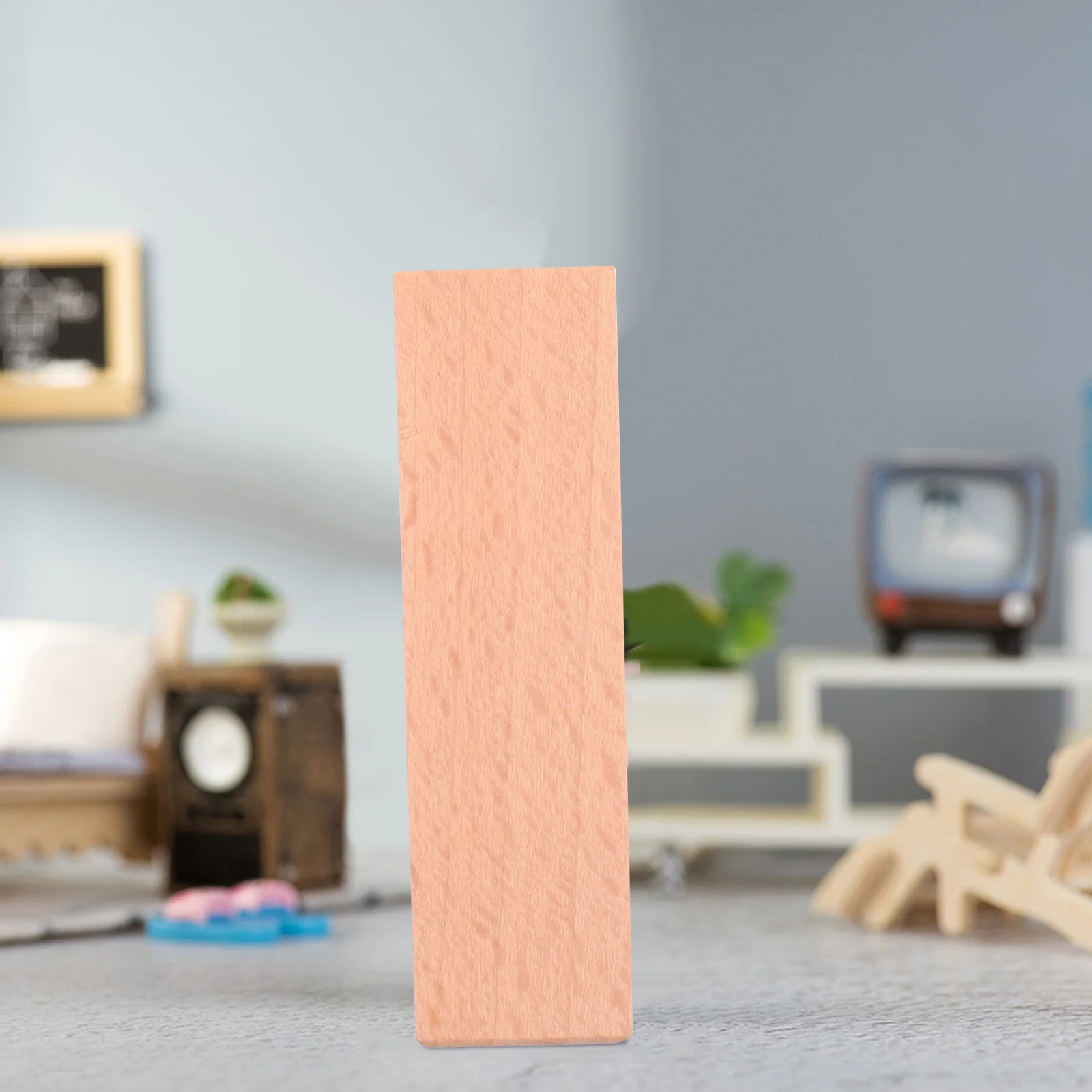 8 Stück Buchenholz-Stempel, DIY-Bastelwerkzeug, einzigartiges Design, exquisite Handwerkskunst, Sammelalbum-Siegel, quadratische Siegel aus Holz, Drehrohlinge