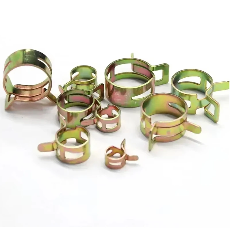 Car Modification Spring Clamp Vacuum Pipe Fixing Clamp Intake Water Pipe Clamp Pressure Relief Valve Clamp Exhaust Pipe Clamp