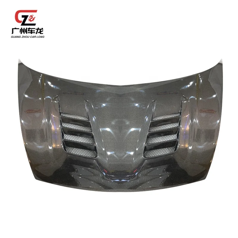 

Factory Direct FD2 Style Carbon Fiber Engine Hood Cover for Honda Civic 2006-2012 Type R FD2 Cover